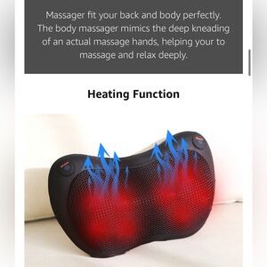 Shiatsu Massage Pillow for Home or Car